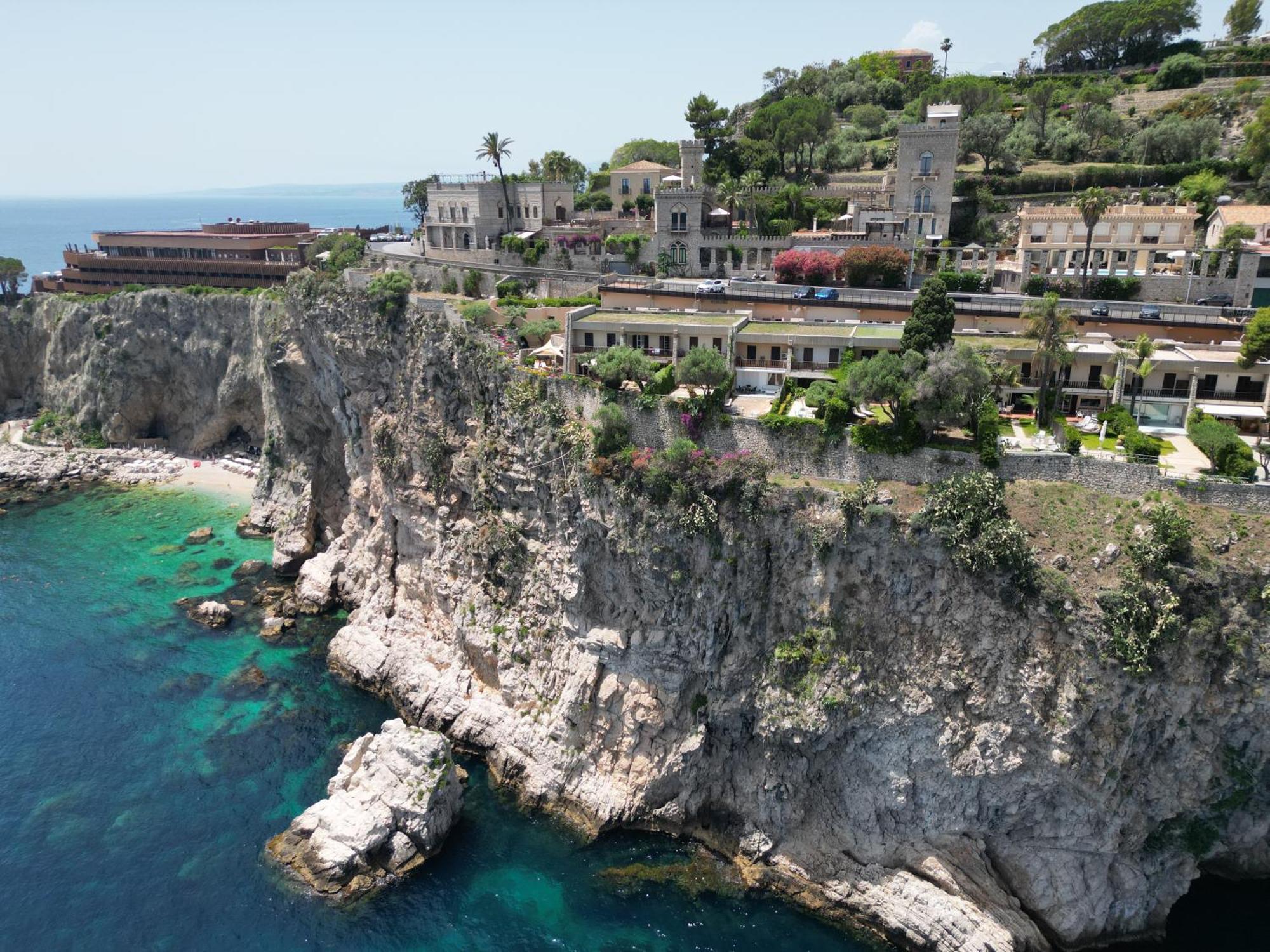 Villa Infinity Vista Mare E Relax Taormina Ngoại thất bức ảnh